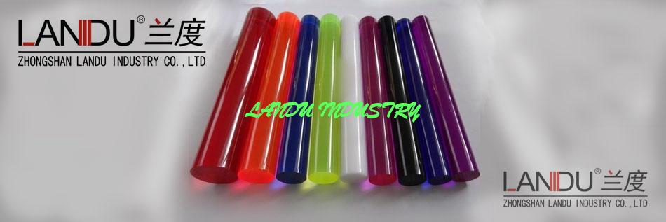 color acrylic rods